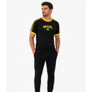 Blusa Retrô Brasil Bordada bandeira