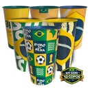 Kit Copos Decorados Copa do Mundo 550ml