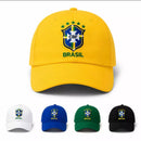 Boné Brasil Aba Curva Bordado Ajustável