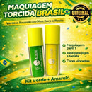 Kit Sombra Líquida Brasil Verde e Amarelo Bruna Tavares