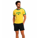Blusa Retrô Brasil Bordada bandeira