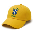 Boné Brasil Aba Curva Bordado Ajustável