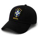Boné Brasil Aba Curva Bordado Ajustável