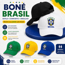 Boné Brasil Aba Curva Bordado Ajustável