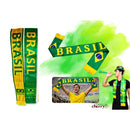 Cachecol Brasil Verde e Amarelo Torcida