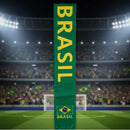 Cachecol Brasil Verde e Amarelo Torcida