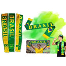 Cachecol Brasil Verde e Amarelo Torcida