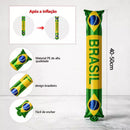 Kit Torcedor Brasil 12 Itens Copa 2026 Festa Futebol Adesivo Corneta Bandeira Oculos Brasil