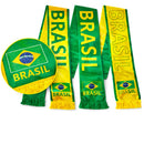 Cachecol Brasil Verde e Amarelo Torcida