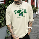Camiseta Brasil Unissex 100% Algodão