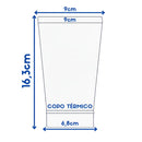 Copo Térmico Brasil 473ml com Tampa e Abridor