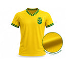 Camisa Brasil Masculina Amarela 2026 Tradicional e Dry Fit